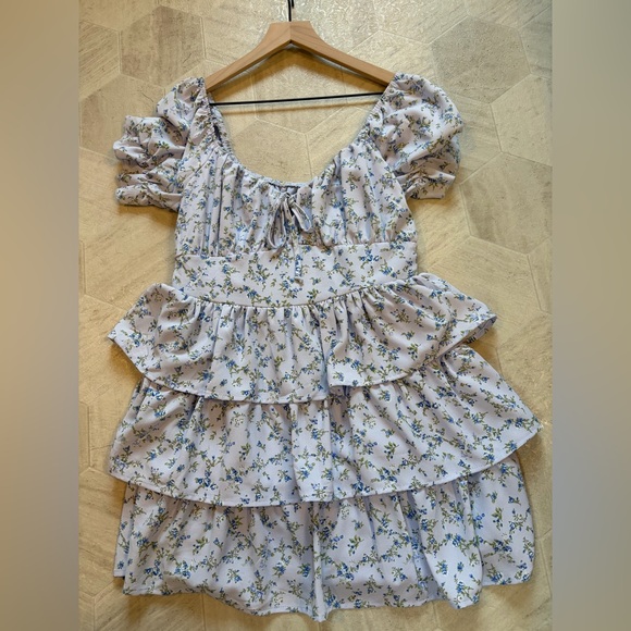 Inspired Hearts Dresses & Skirts - Floral Ruffle Inspired Hearts‎ Dress